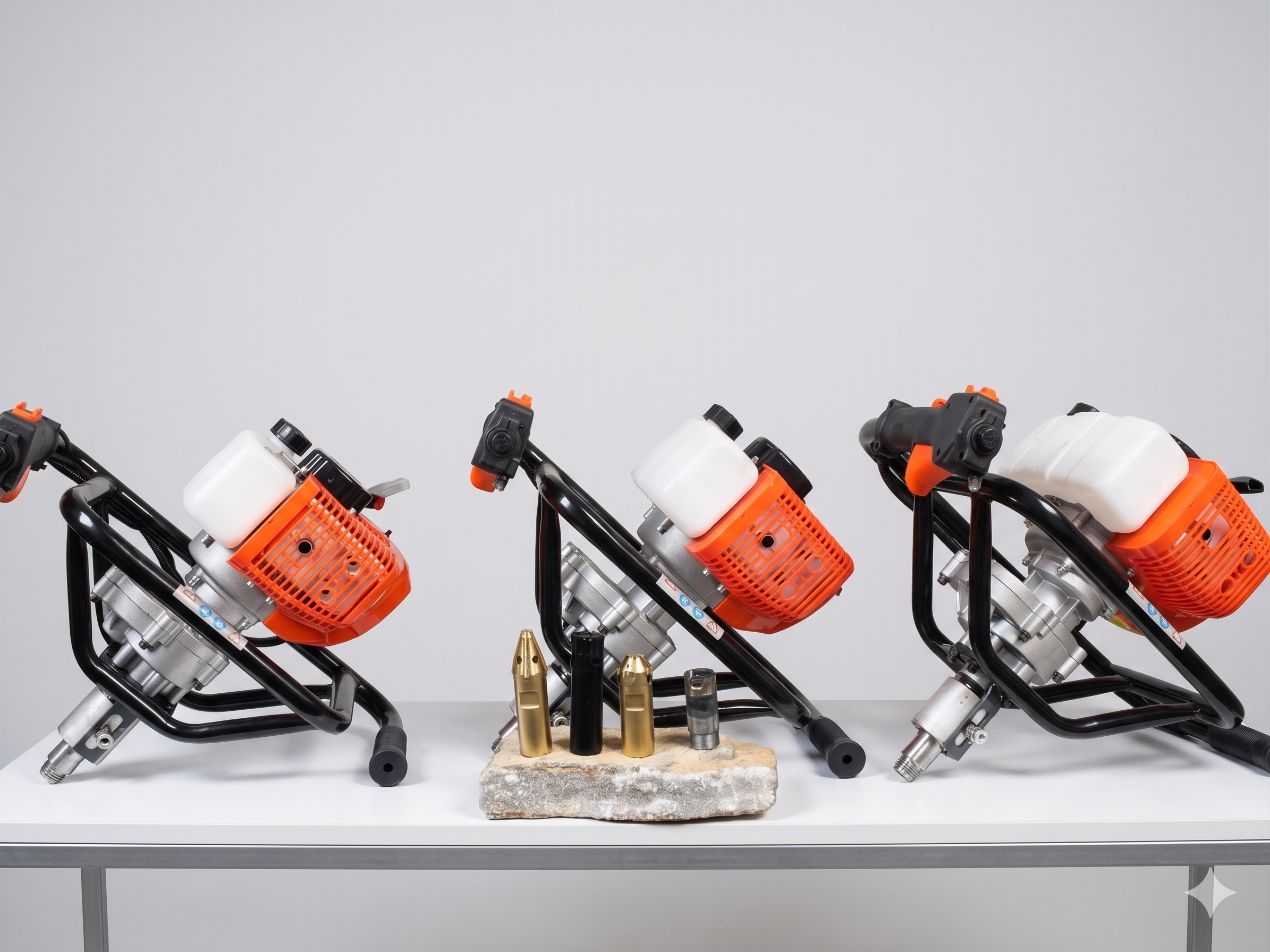 ATAK 3HP BENZİNLİ KAROT & EL SONDAJ MAKİNESİ 5MT FULL SET - Eka Makine
